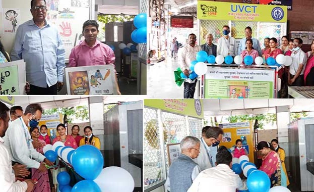 Inauguration of Display Trolleys at UVCT’ Childline, Kalyan Railway Station